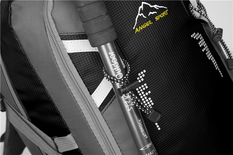 Camping Backpack with Reflective Detail