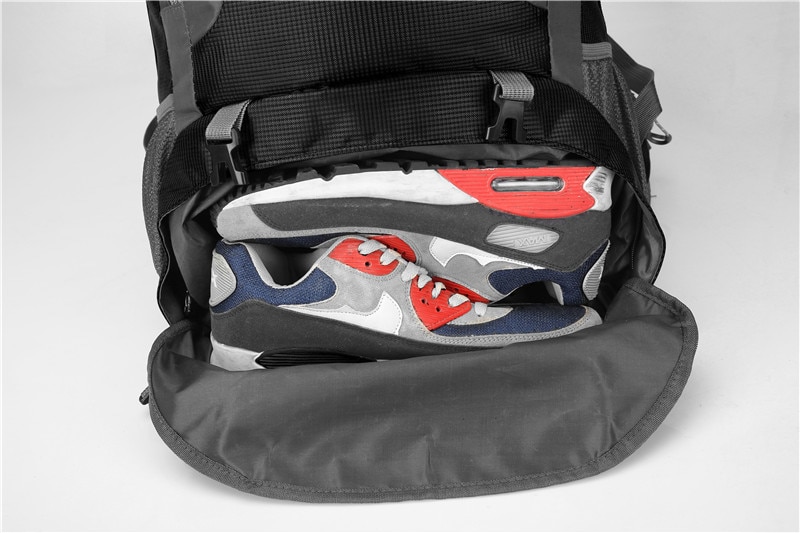 Camping Backpack with Reflective Detail