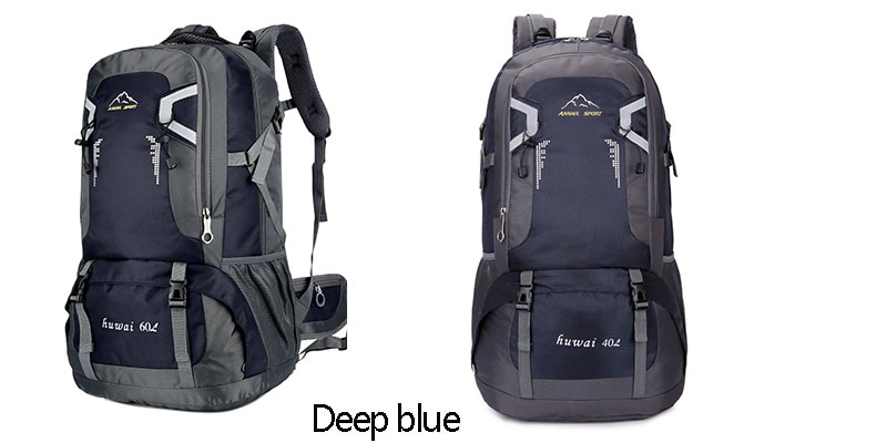 Camping Backpack with Reflective Detail
