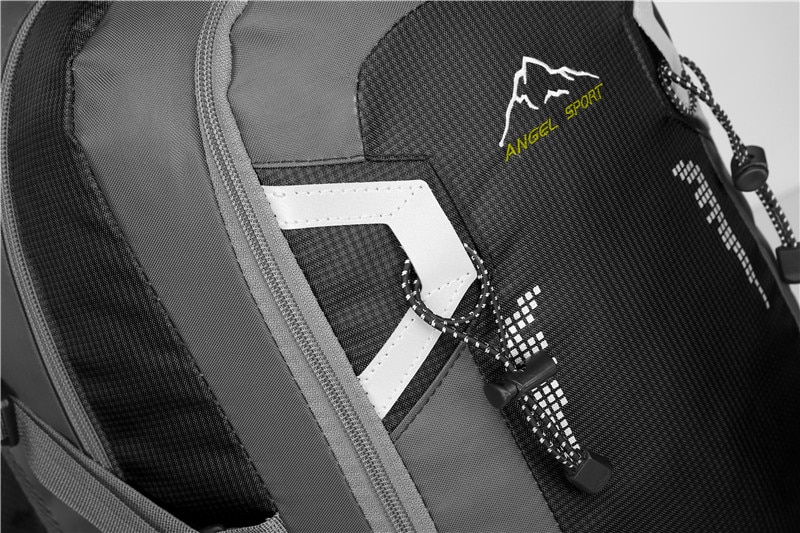 Camping Backpack with Reflective Detail