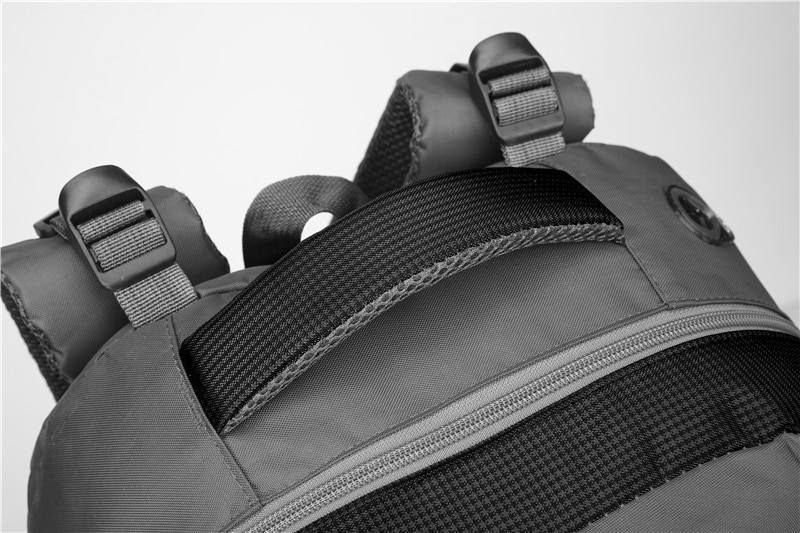 Camping Backpack with Reflective Detail