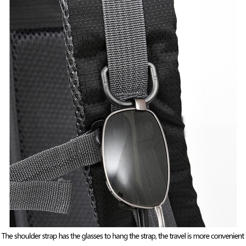 Waterproof Camping Backpack with USB Port