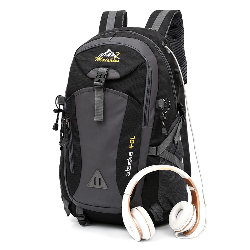 Waterproof Camping Backpack with USB Port