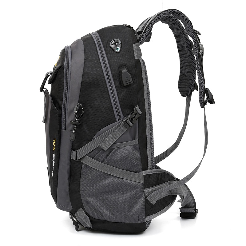 Waterproof Camping Backpack with USB Port