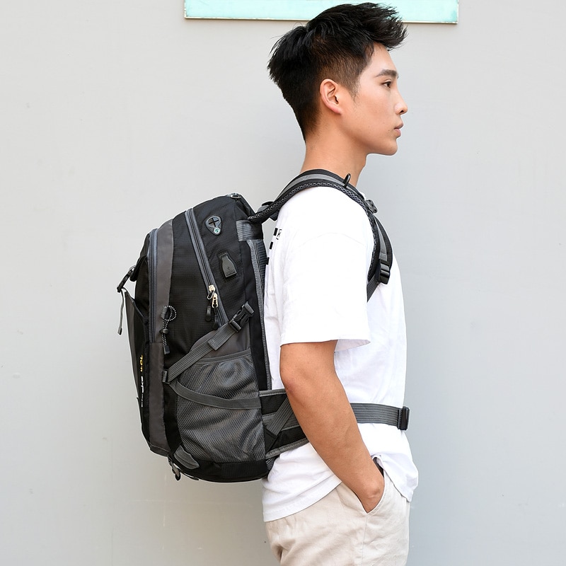 Waterproof Camping Backpack with USB Port