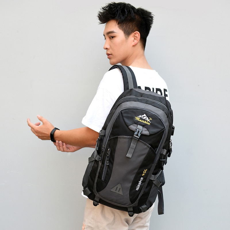 Waterproof Camping Backpack with USB Port