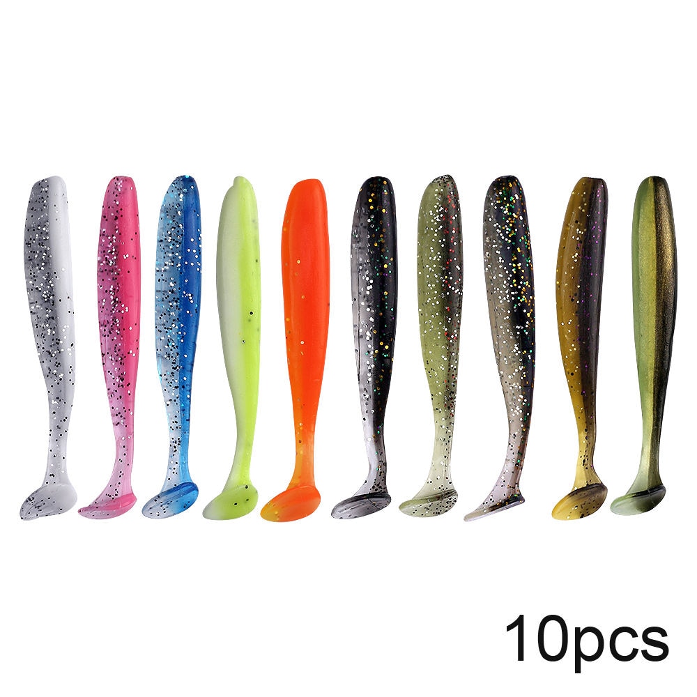 Soft Silicone Worm Lures Set Soft Silicone Worm Lures Set