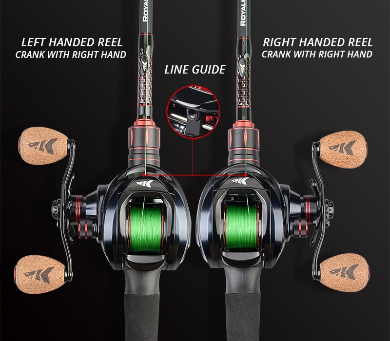 Bait Casting Reel with Dual Brake System for Fishing Bait Casting Reel with Dual Brake System for Fishing