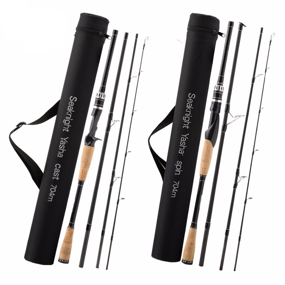 4-Section Spinning and Casting Fishing Rod with Bag 4-Section Spinning and Casting Fishing Rod with Bag