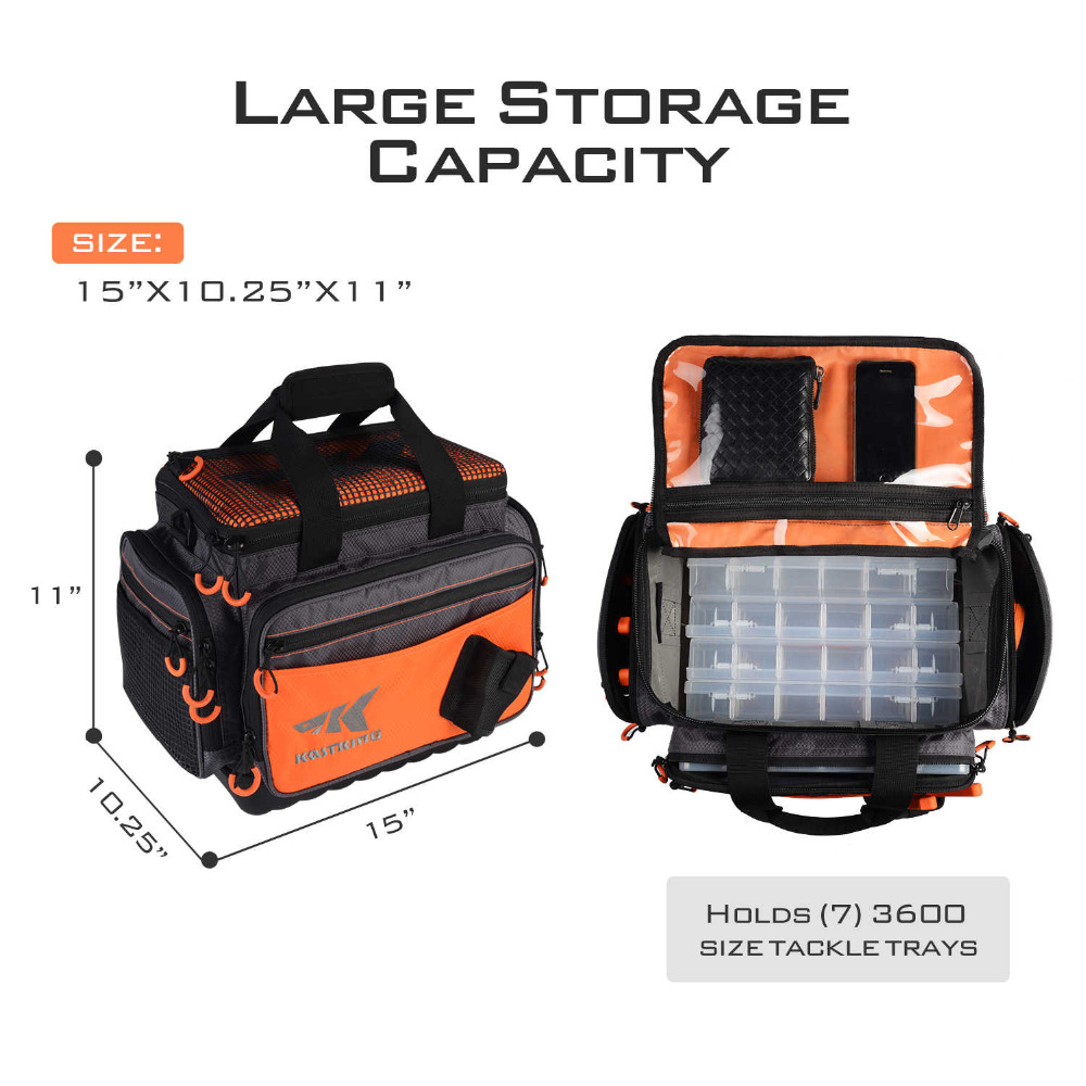 Large Capacity Fishing Square Shaped Bag for Hooks and Lures Large Capacity Fishing Square Shaped Bag for Hooks and Lures