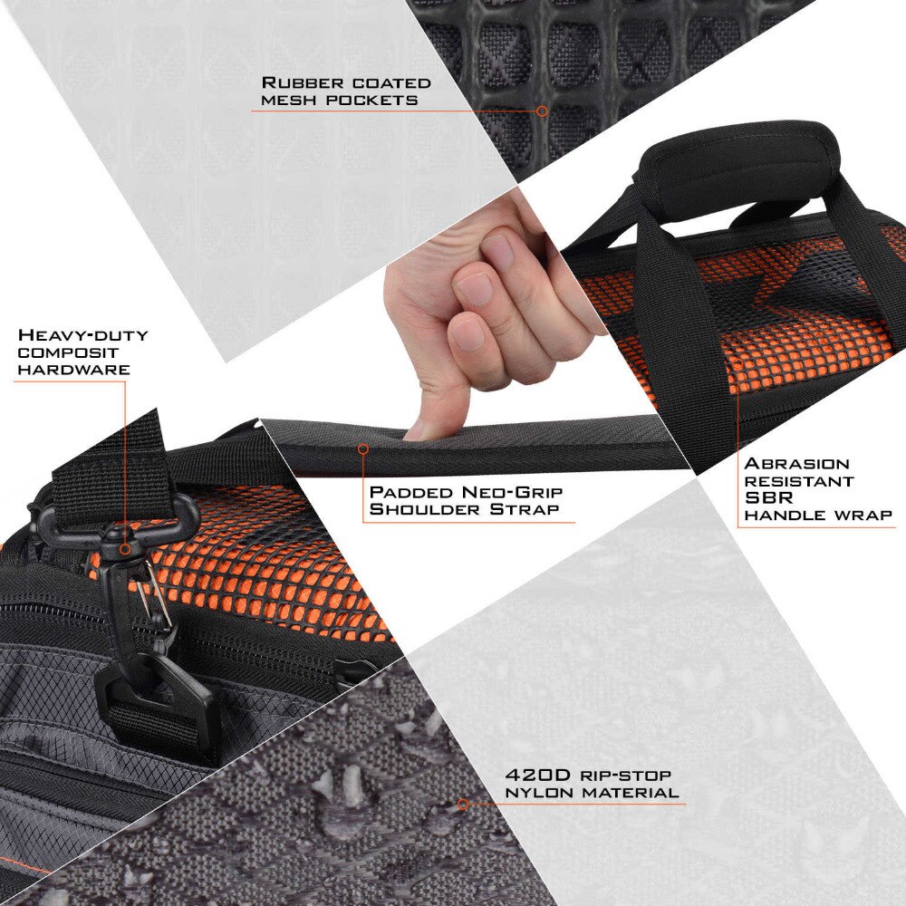 Large Capacity Fishing Square Shaped Bag for Hooks and Lures Large Capacity Fishing Square Shaped Bag for Hooks and Lures