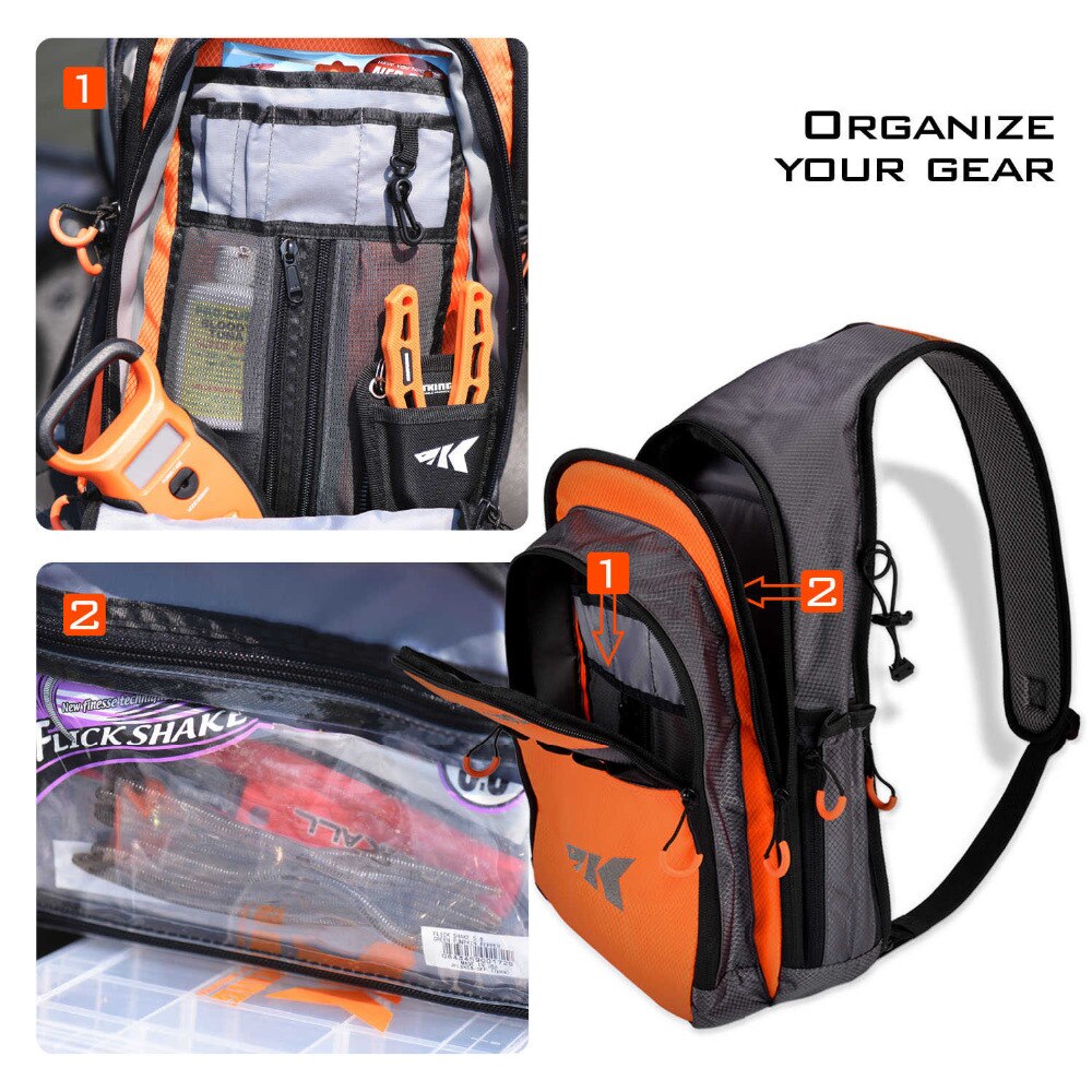 Large Capacity Fishing Square Shaped Bag for Hooks and Lures Large Capacity Fishing Square Shaped Bag for Hooks and Lures