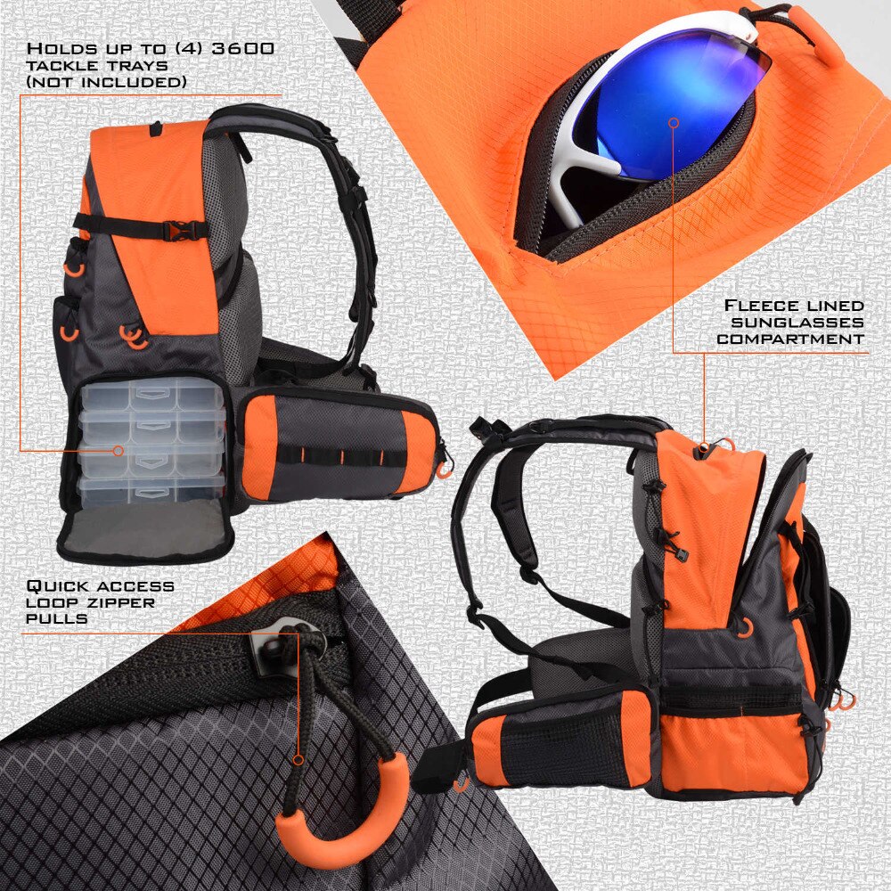 Large Capacity Fishing Square Shaped Bag for Hooks and Lures Large Capacity Fishing Square Shaped Bag for Hooks and Lures