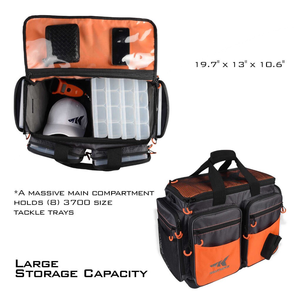 Large Capacity Fishing Square Shaped Bag for Hooks and Lures Large Capacity Fishing Square Shaped Bag for Hooks and Lures