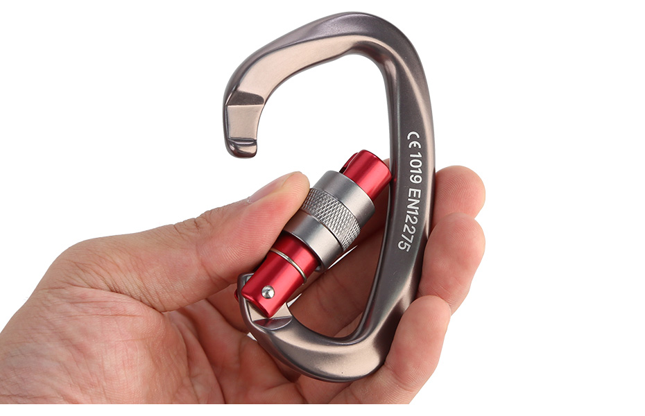 D-Shaped Climbing Carabiner D-Shaped Climbing Carabiner