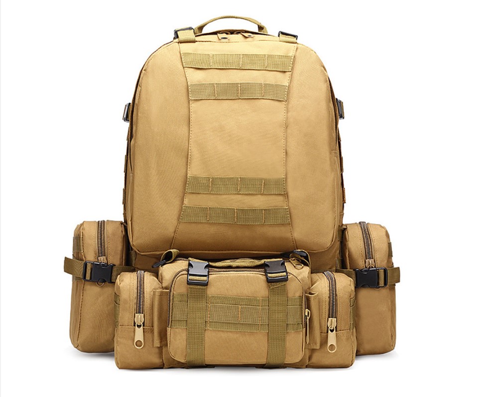 Men's 4 in 1 Tactical Style Multi-Pocket Backpack Men's 4 in 1 Tactical Style Multi-Pocket Backpack